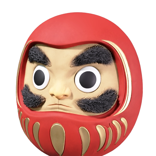 Static front-view preview of Matsumoto Daruma