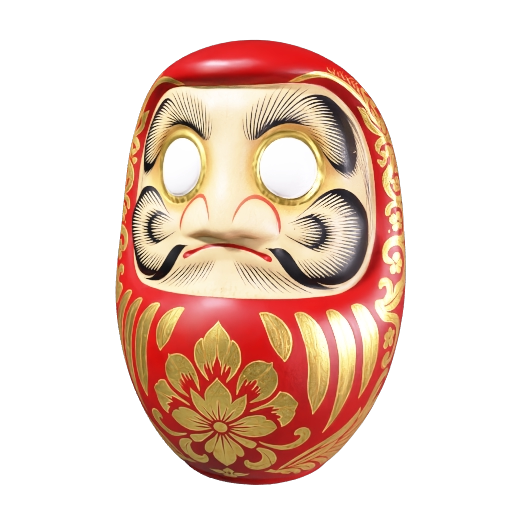 Static front-view preview of Soshu Daruma